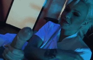 excited about slapping his shaft