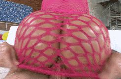 Big Greasy Booty Riding a Hard One