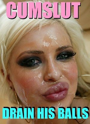 Dumb bimbo knows how to drain his balls