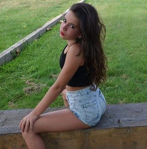 cute teen in tight shorts