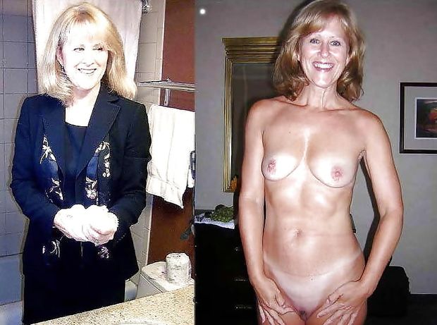 MILF dress-undressed