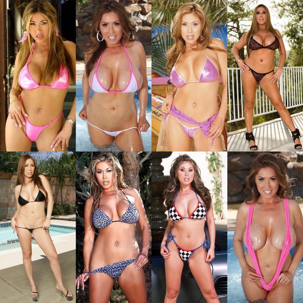 Keanna Dior in bikinis