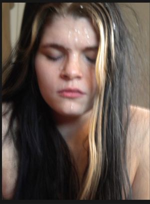 Slut cumfaced