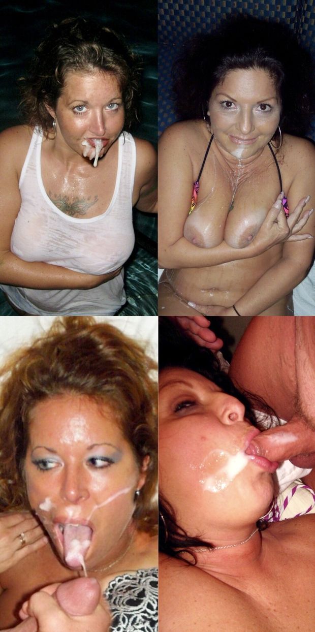 Compare cumshots and facials