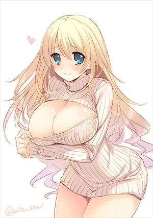 Nip slip sweater dress