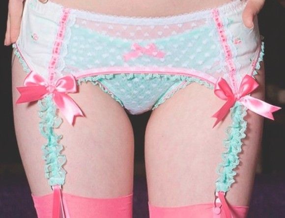 pastel princess panties