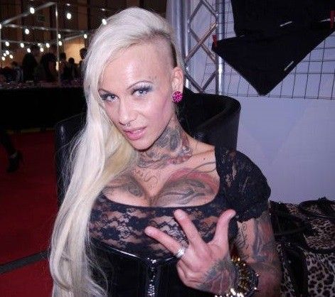 Cool bitch Renee Rage drunk on Zima wears see though lingerie w/ cool hair style - fota sthu gothh