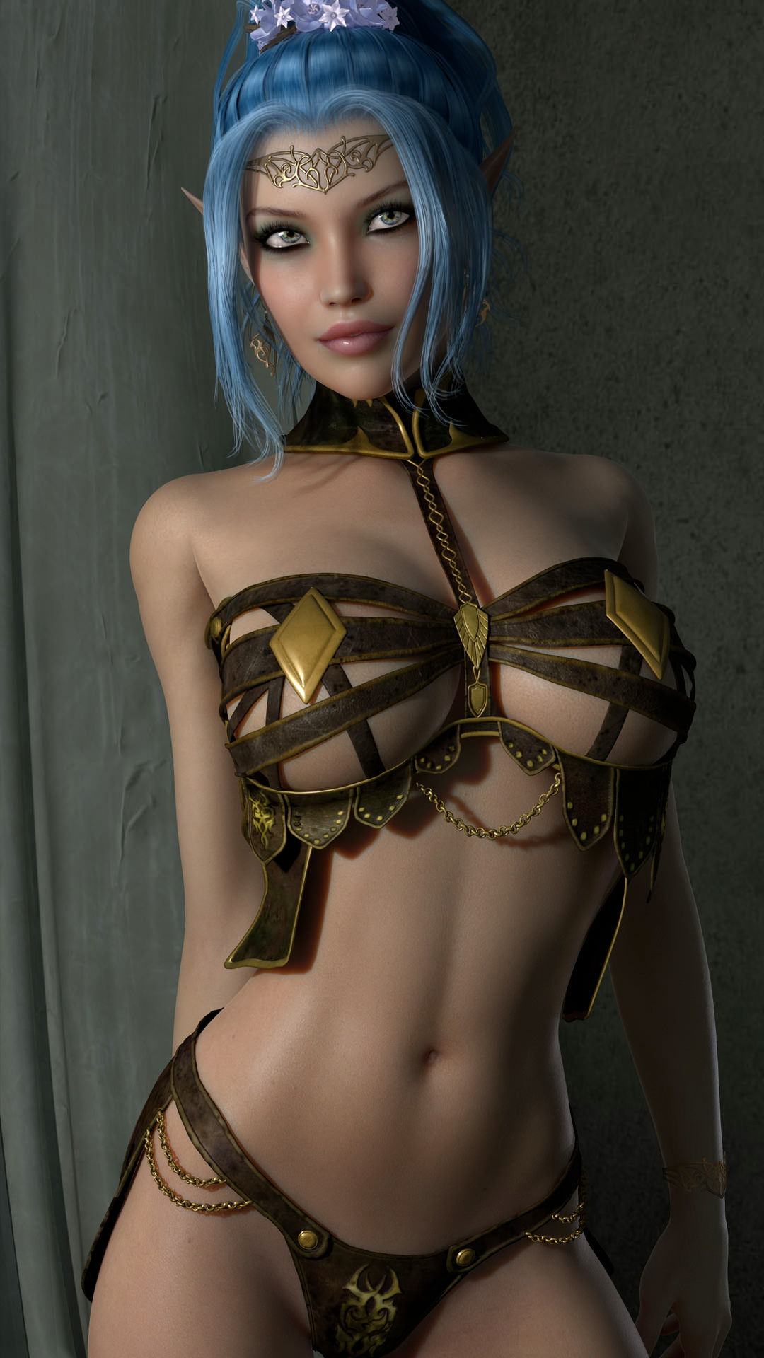 Pretty with armor page 2 portrait