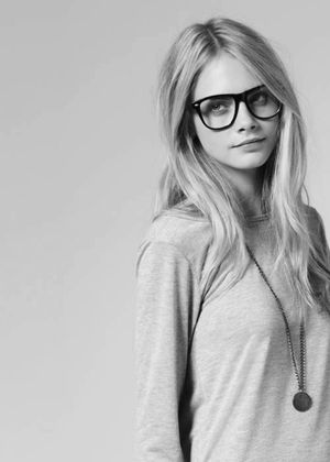 Blonde with Glasses