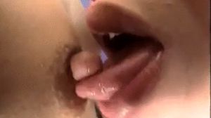 Lesbian nipple licking