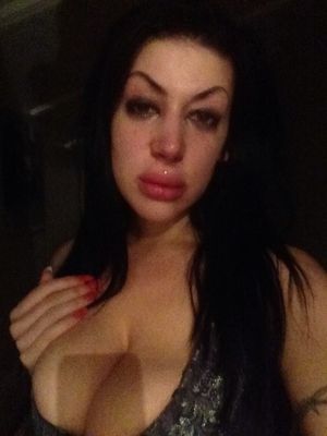 Micky Syndrome is crying with tears onto her massivly huge breasts & tits - fota cryy emo