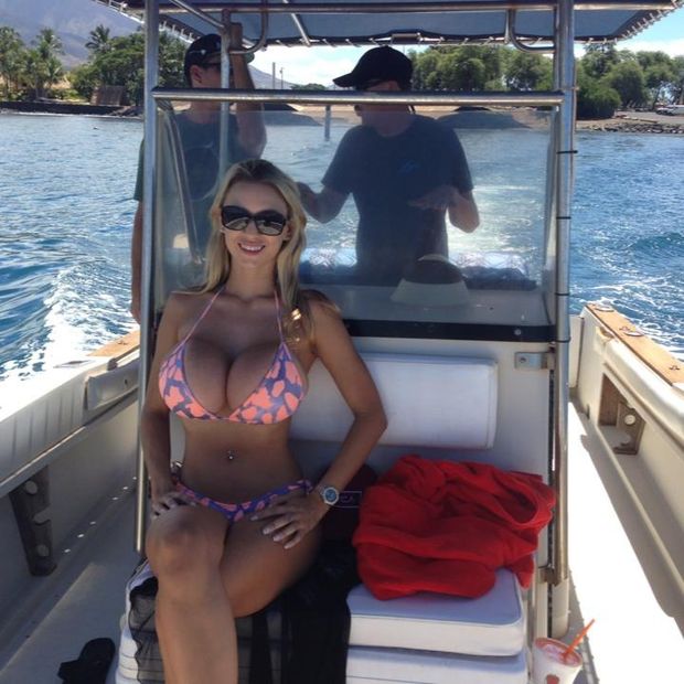Big tits bikini