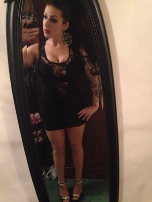 Micky Syndrome is blood drinking vampire goth latex bimbo