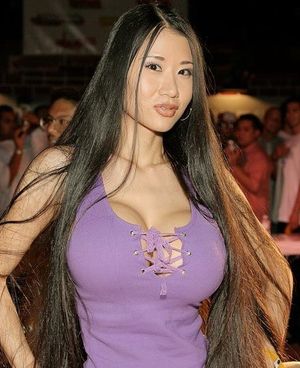 Sayaka Rukawa is bimbo with cleavage strap outfit of an Asian mack truck of big tits - fota outfitt