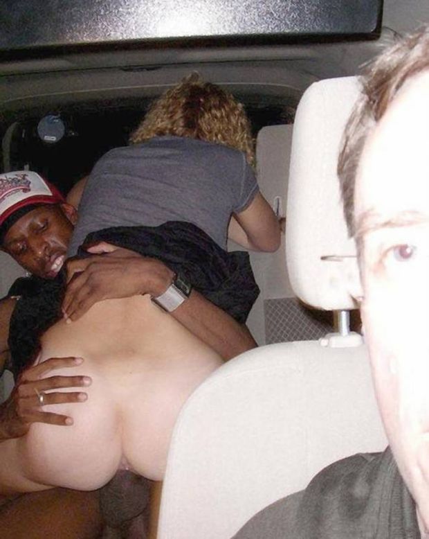 Slutwife Fucks BBC with Cuckold Hubby in the Car
