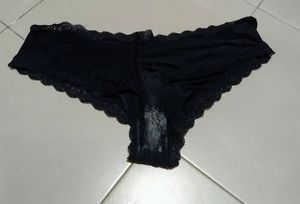 My wife's dirty black panties