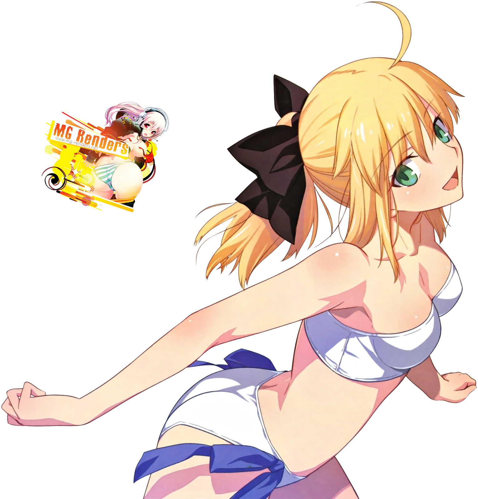 Fate Grand Order - Artoria Pendragon (Saber Lily) Render 3