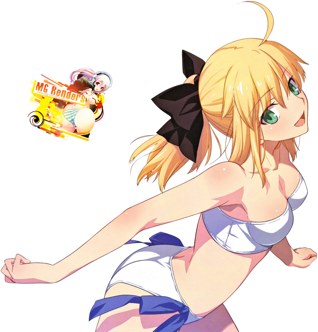 Fate Grand Order - Artoria Pendragon (Saber Lily) Render 3