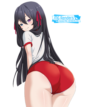 Saijaku Muhai no Bahamut - Kirihime Yoruka Render 1