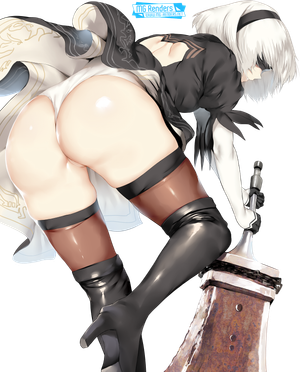 NieR Automata - YoRHa No.2 Type B Render 1