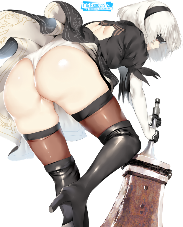 NieR Automata - YoRHa No.2 Type B Render 1