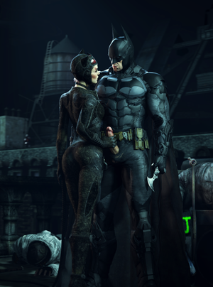 Batman and catwoman