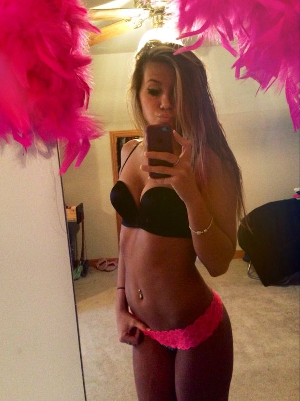 teen babe in sexy underwear