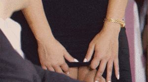 Showing him the menu