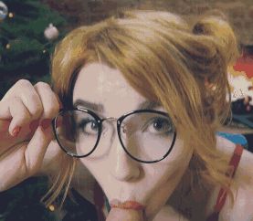 Blowjob glasses pov
