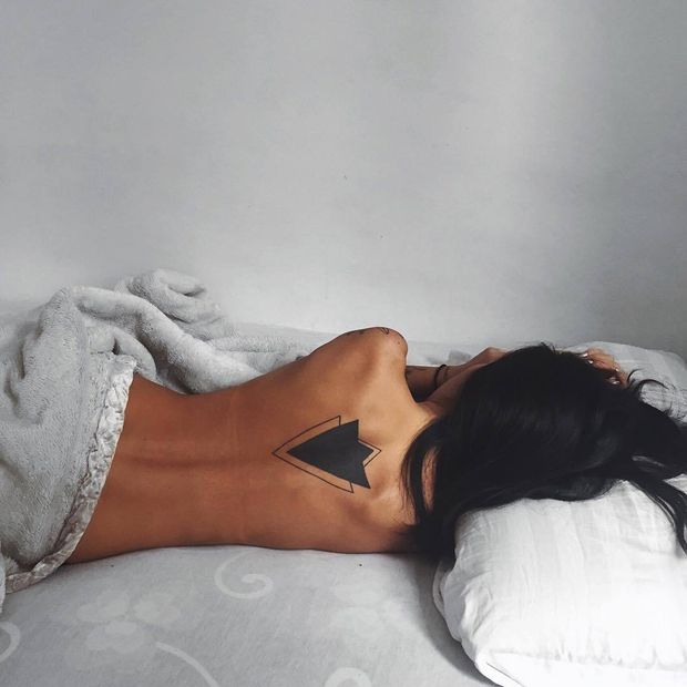 Her sexy back!