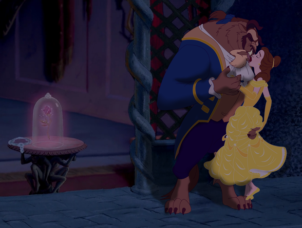 Beauty and the Beast French Kissing HD version