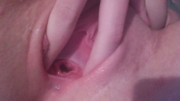 Spreading Tight Pussy