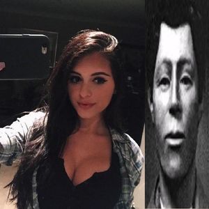 Daniela Lanio - Maria Implicada is in buttoms for the creepy dude on the right