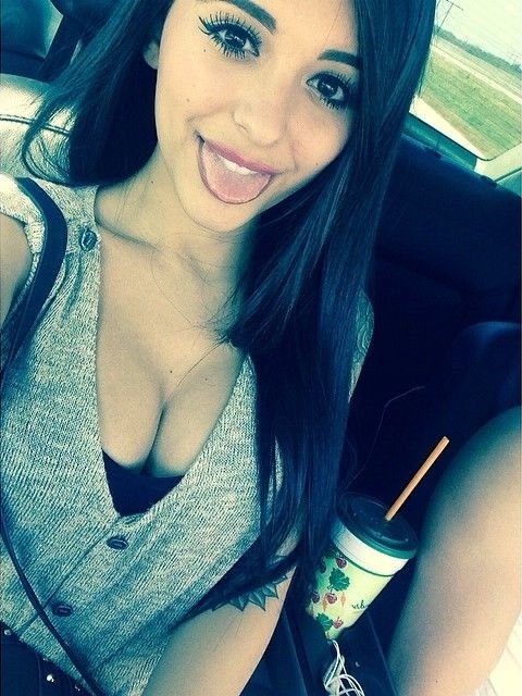 Daniela Lanio in button up sweater & sex down antics - fota zxzx tteen