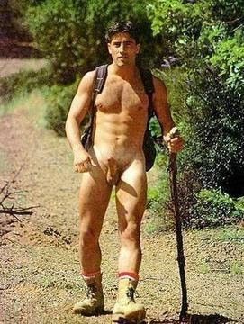 nudehiking, nacktwanderer, nude men