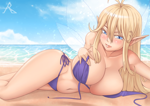 Busty Lily by Rocky-Ace