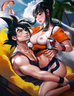 Goku and Chichi
