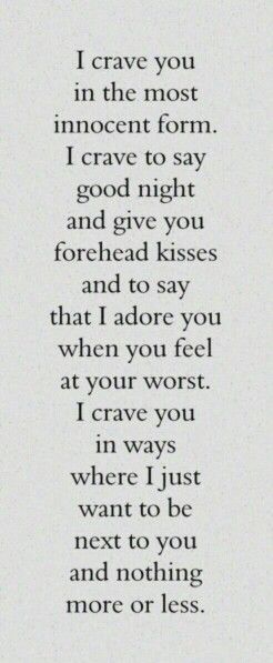 I look forward to that day.