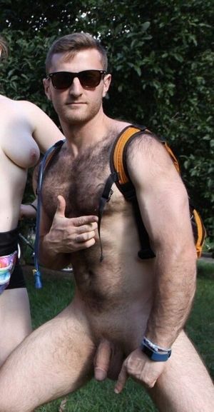 naked hiking, nacktwanderer, nudist