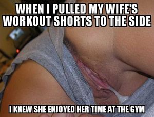 Yummy wife pussy creampie