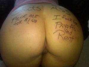 Such a good slut wife working hard to pay the rent.