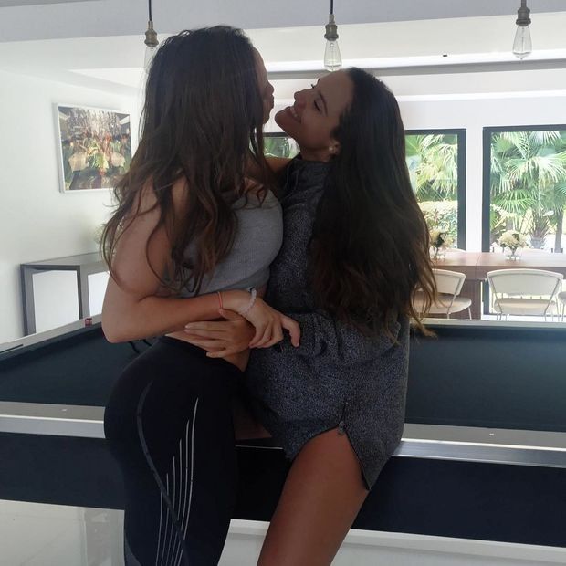 Victoria showing Caroline sisterly love