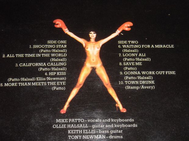 Boxer - Below The Belt  (1976) Inside album picture.