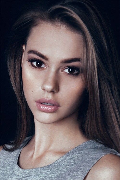 Her eyes looking into yours as her plump lips are wrapped around your cock sucking you slow and deep, she would make you cum quickly.