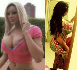 Bailey Slade is sexy bimbo displaying two different kinds of clothes to play barbie dress up for you - SGB curvv