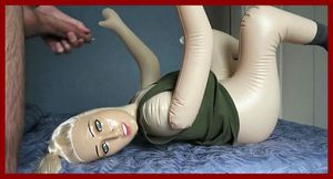 man ends up with sperm on face doll