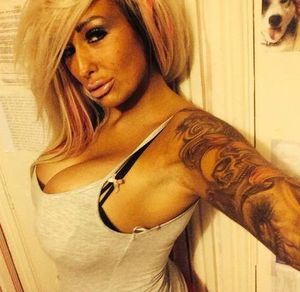 Valerie Gerig is heading for destination unknown from Britain as a cleavage heavy pornstar for the life of the busty breasty world- SGB lipz