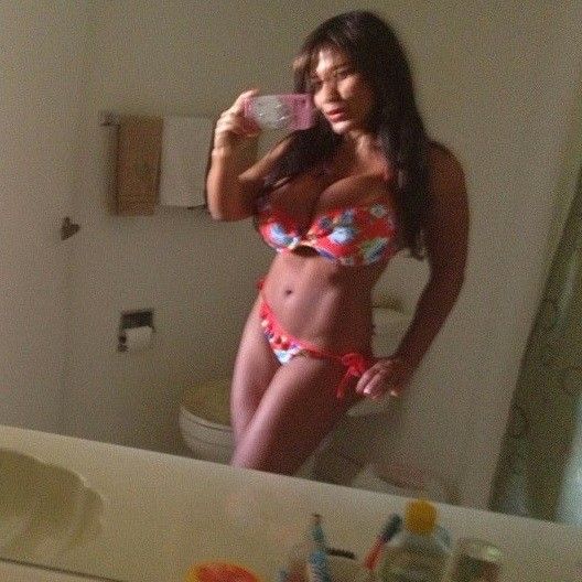 Parabolic Snowball is a wonderful sexy Hawaiian porn star supermom gal in a bikini w/ breasts on her chest - SGB