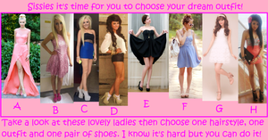Sissy's dream outfit