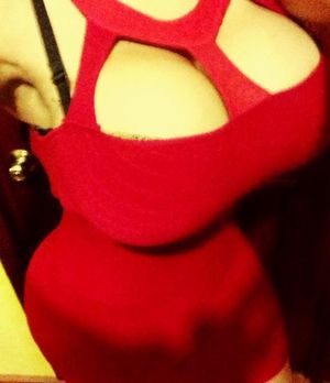 Bailey Slade is a sexy ass curvy bimbo shell bitch w/ curvs in her red dress - SGB curvv reddd